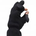 Freehands Fleece Finger Cap Gloves