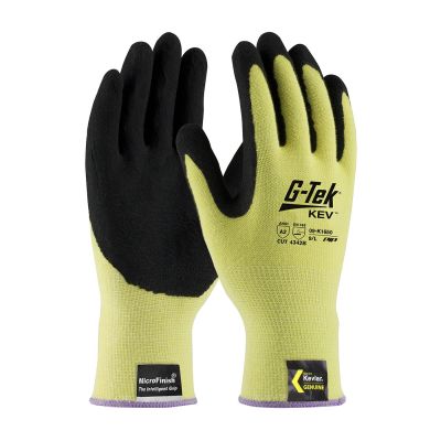 G-Tek KEV Kevlar Glove with Nitrile Grip
