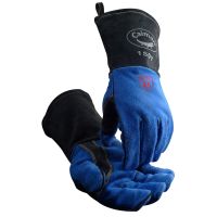 Caiman Premium Split Cowhide MIG-Stick Welding Glove with Aramid Cut Lining