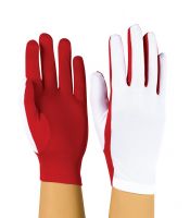 Two Color GO Flash Gloves - Red