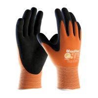 ATG Maxiflex Ulitmate Hi-Vis Coated Gloves