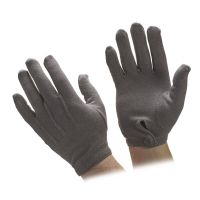 Cotton Gray Gloves