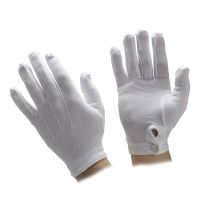 Unisex Stetch Nylon Gloves with Snap Wrist Closure