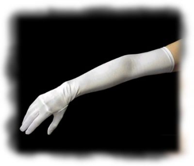Opera Length Classic Satin Gloves