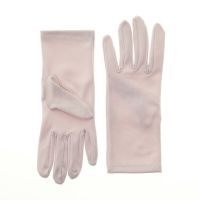 Nylon Dress Gloves for Children and Teens - Pink