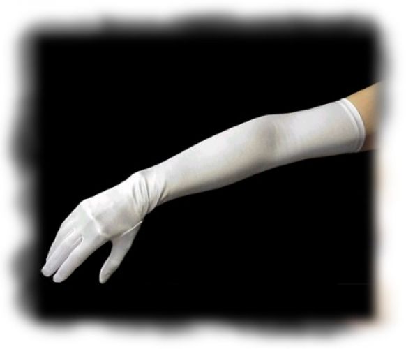 Opera Length Classic Satin Gloves Satin Gloves