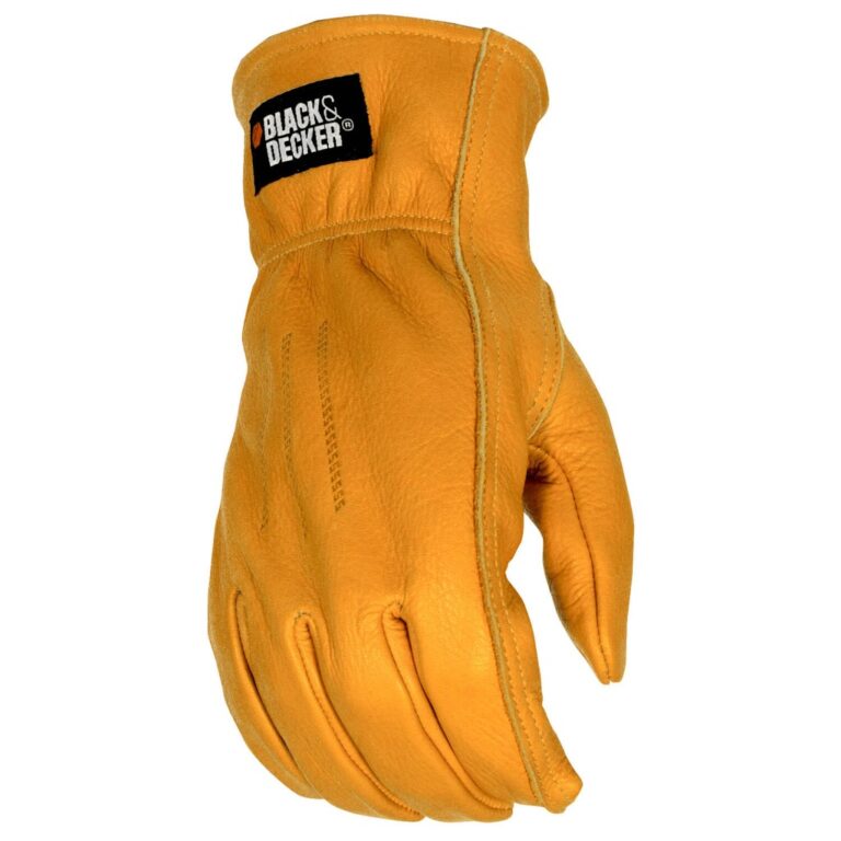New Driver Style Leather Work Gloves