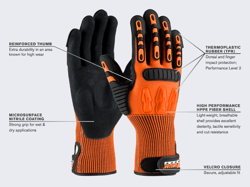 New Maximum Safety Tuffmax5 Gloves