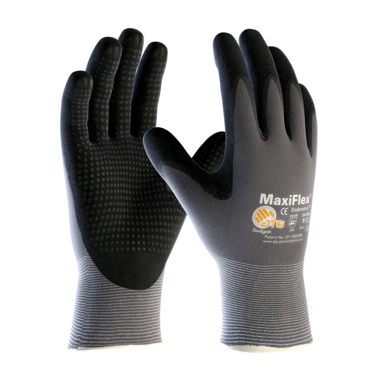 Dotted Palm Coated Work Gloves