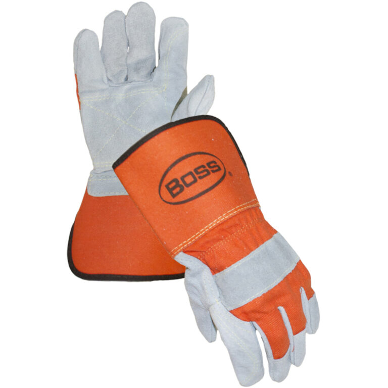 Leather Palm Work Gloves